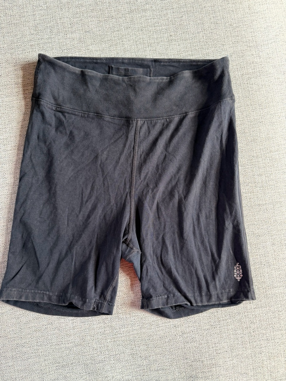FP Movement by Free People Black High-Waist Bike Shorts
